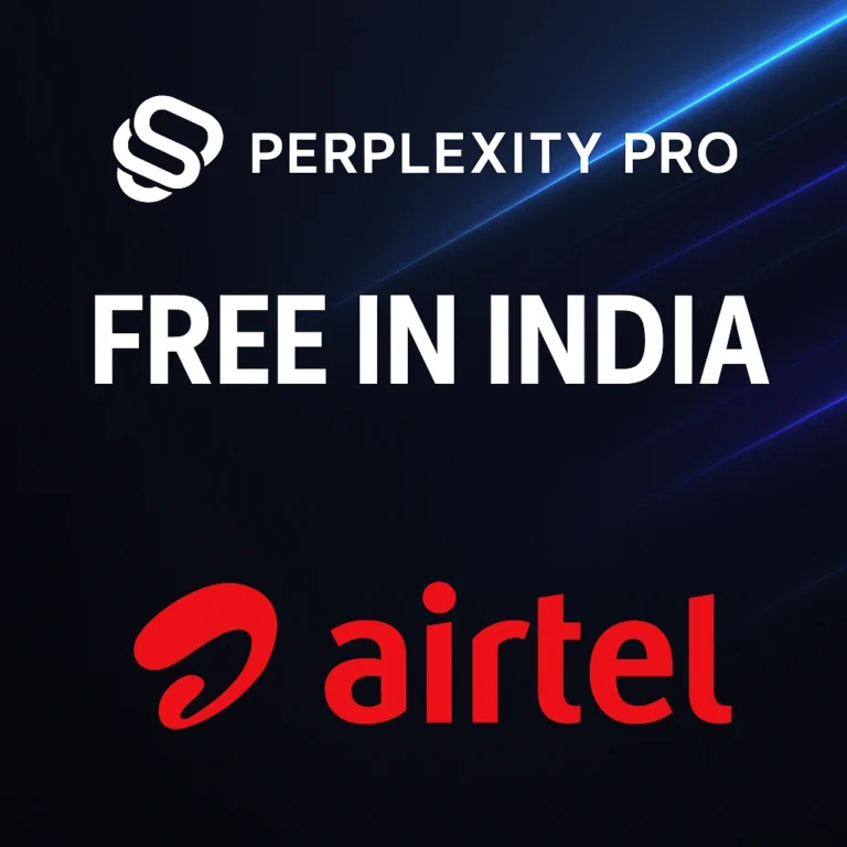 Get Perplexity Pro Free in India with Airtel